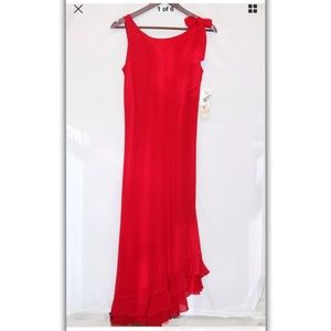 Southern Lady Women’s Red Maxi Dress Size S